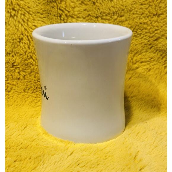 L. L. Bean Cursive Logo White Ceramic Heavy Diner Style Restaurant Mug - Picture 4 of 6